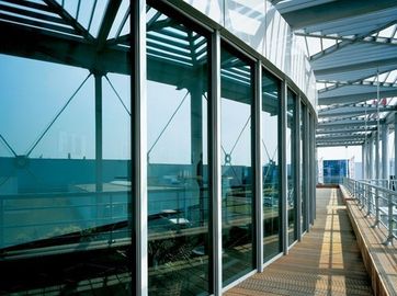 Thép đánh bóng nhôm Curtain tường hồ sơ với Mill Kết thúc