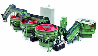 Rung máy tự động đánh bóng bao gồm hoàn thiện - sạch - sấy - tái chế